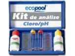 Estojo analisador de cloro total e ph