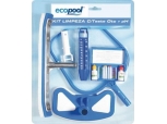 Kit acessório de limpeza com teste ph e cl. para uma manutenção manual