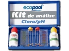 Estojo analisador de cloro total e ph